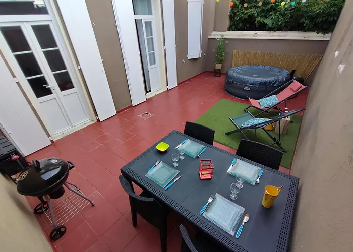La Maizou 2ch, Clim, Terrasse- Apartman Albi