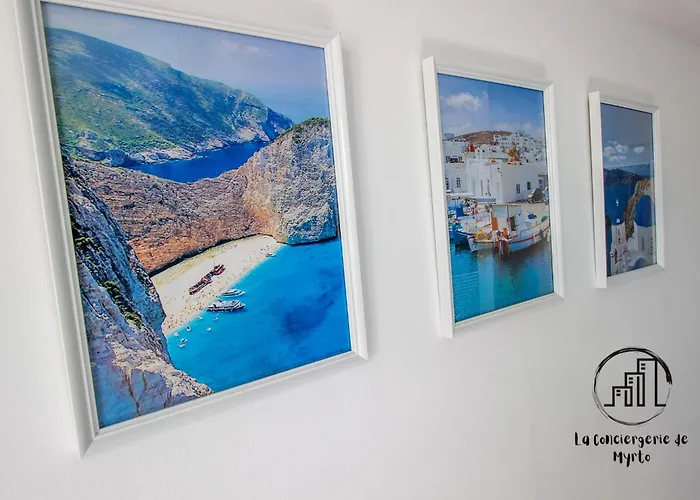 La Maizou 2ch, Clim, Terrasse- Apartman *